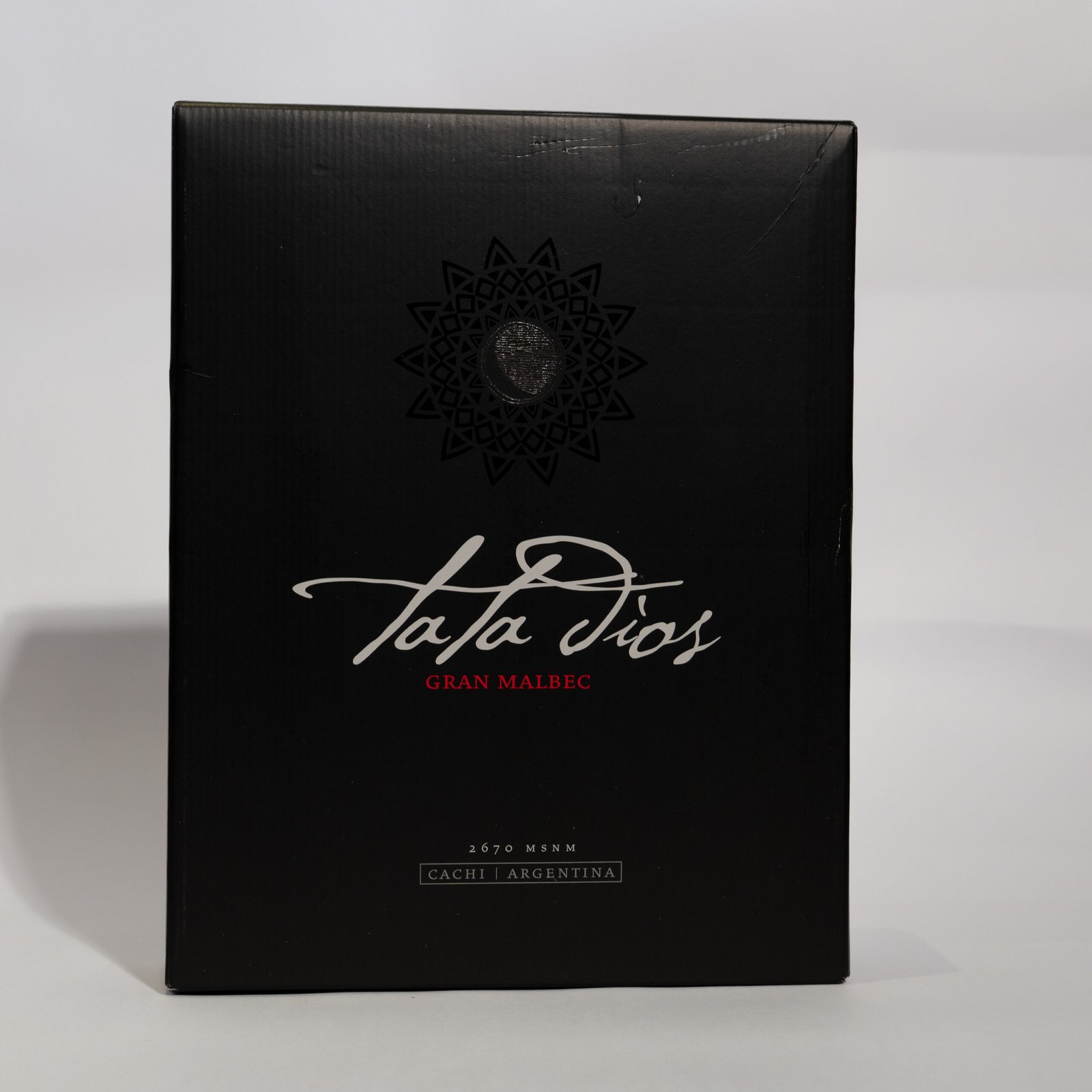 Tata Dios Gran Malbec 2018 Caja x 3 unid.